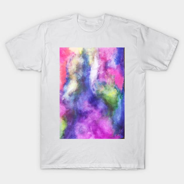 Purple Watercolor T-Shirt by Nathalodi